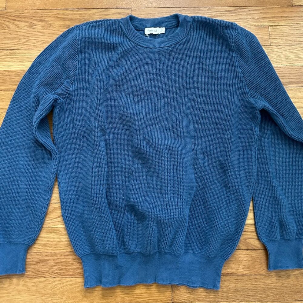 Far Afield Zaca Crewneck (Ensign Blue - Organic Cotton)